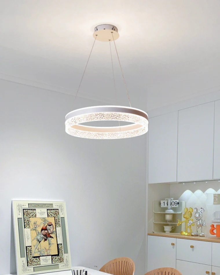WOMO Acrylic Circular LED Chandelier-WM2171 - Image 15