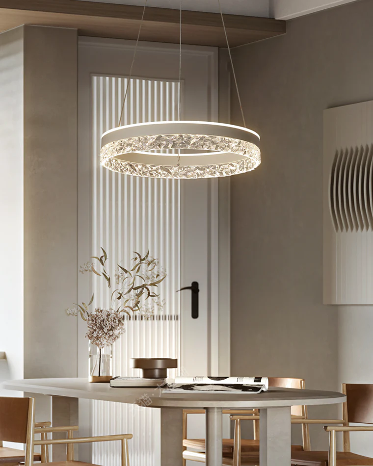 WOMO Acrylic Circular LED Chandelier-WM2171 - Image 17