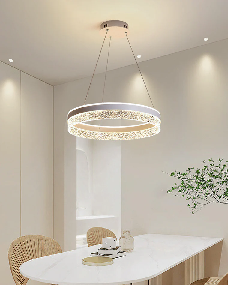 WOMO Acrylic Circular LED Chandelier-WM2171 - Image 20
