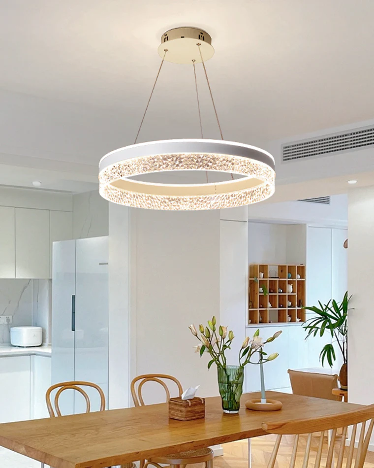 WOMO Acrylic Circular LED Chandelier-WM2171 - Image 25