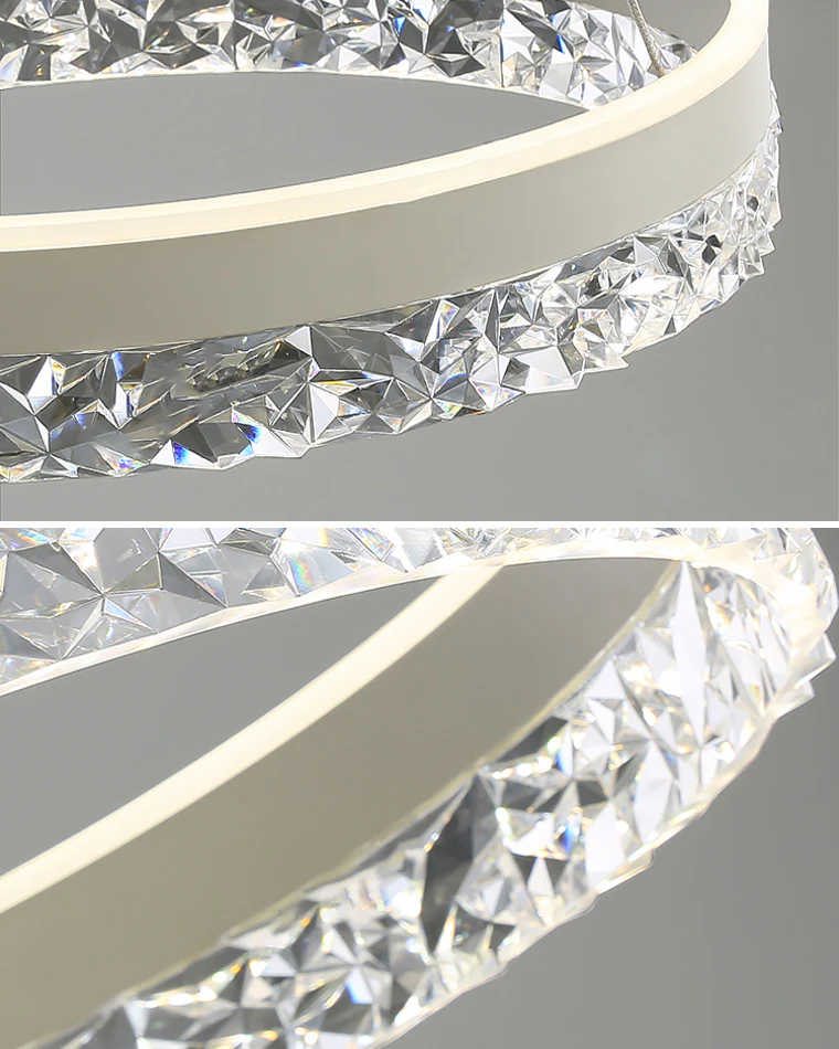 WOMO Acrylic Circular LED Chandelier-WM2171 - Image 37