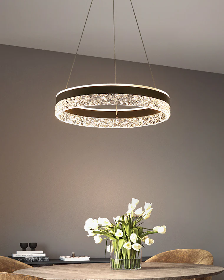 WOMO Acrylic Circular LED Chandelier-WM2171 - Image 4
