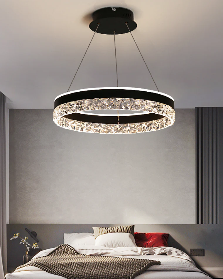 WOMO Acrylic Circular LED Chandelier-WM2171 - Image 5