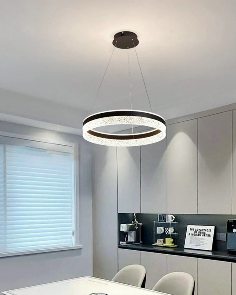 WOMO Acrylic Circular LED Chandelier-WM2171 - Image 7