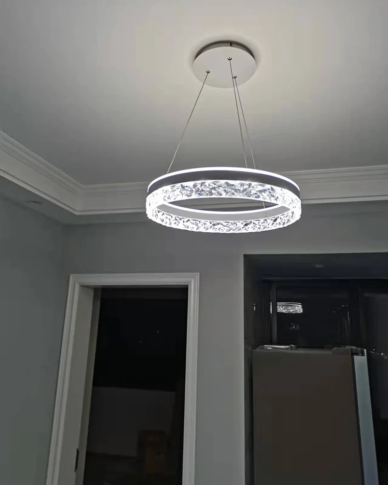 WOMO Acrylic Circular LED Chandelier-WM2171 - Image 9