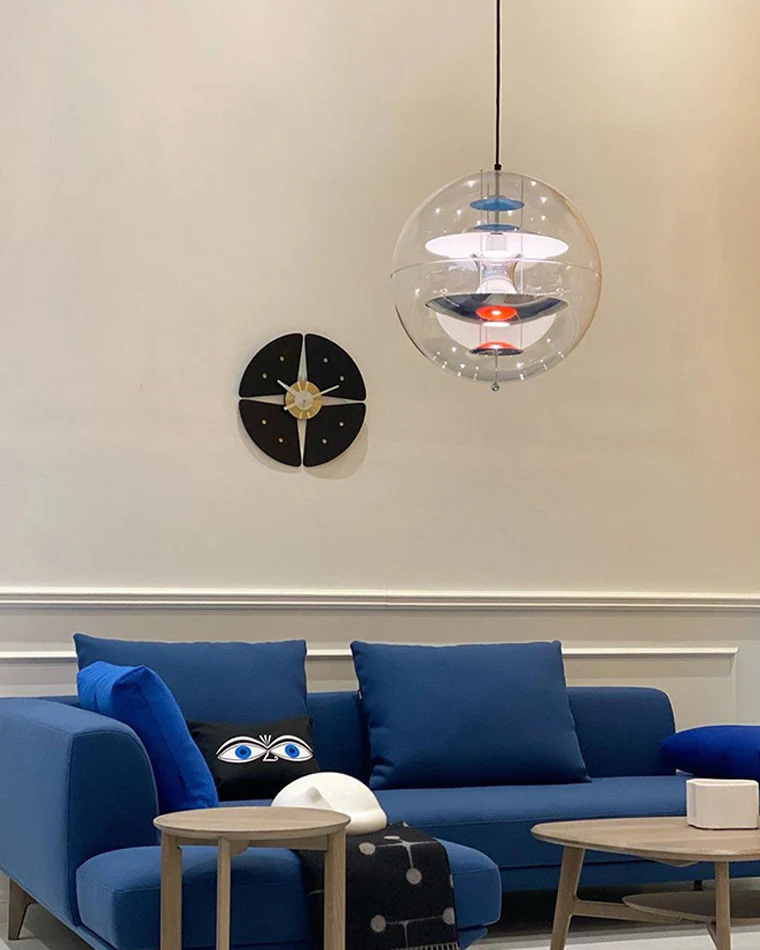 WOMO Acrylic Globe Pendant Light-WM2536 - Image 13
