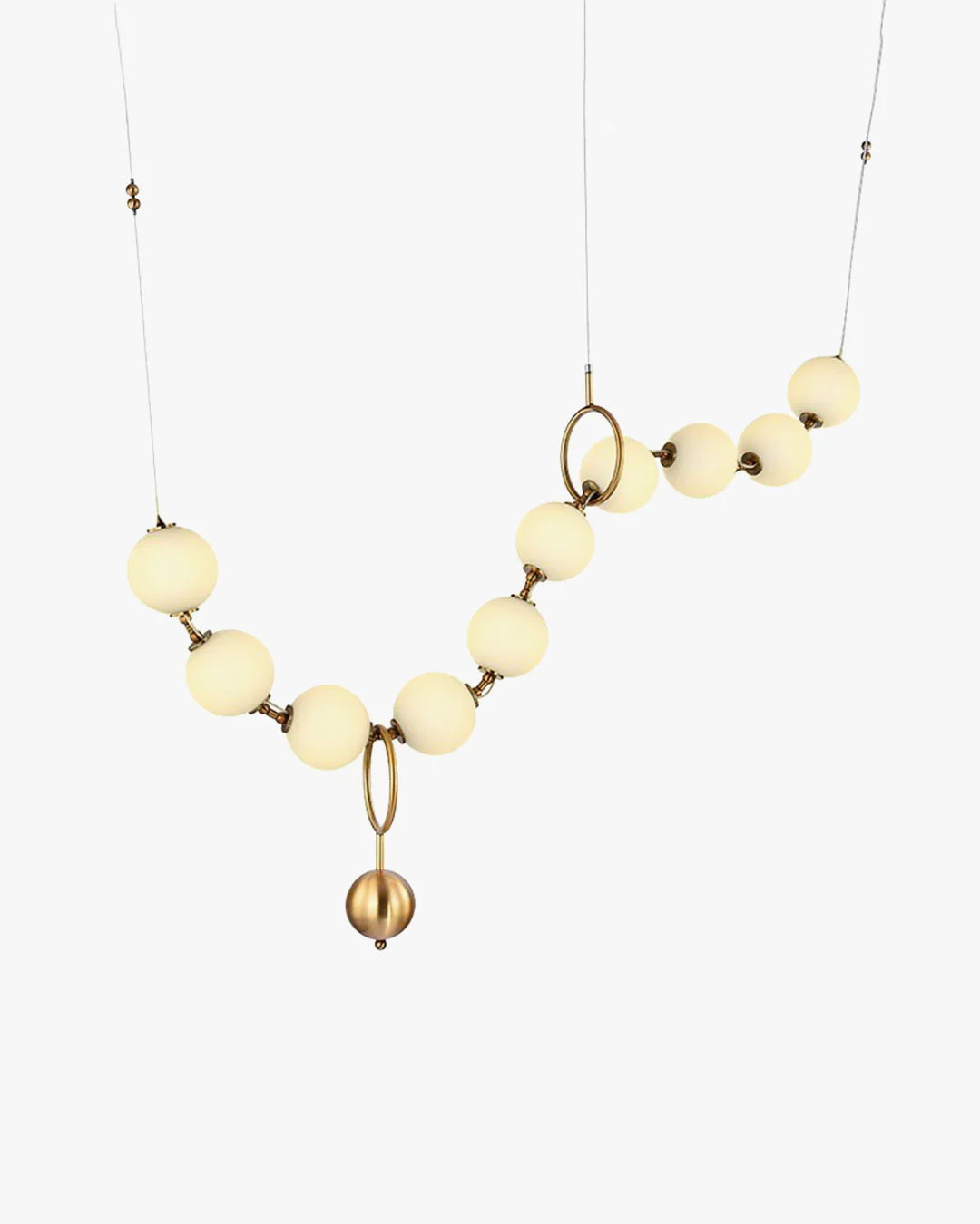WOMO Adjustable Pearl Chandelier-WM2936