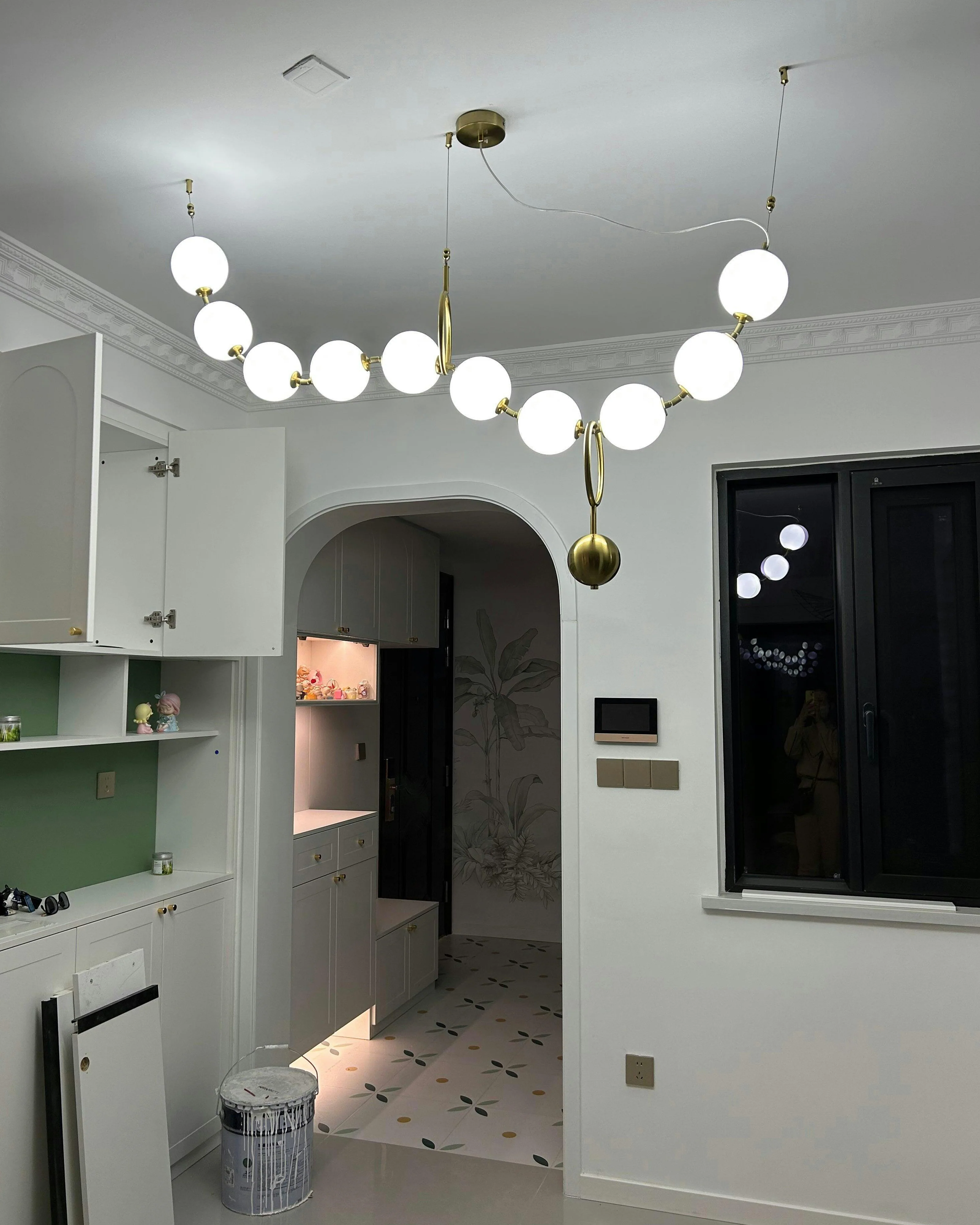 WOMO Adjustable Pearl Chandelier-WM2936 - Image 16