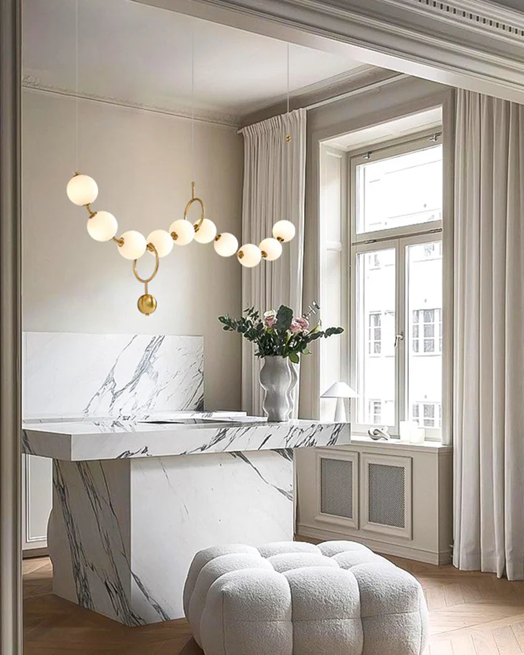 WOMO Adjustable Pearl Chandelier-WM2936 - Image 18