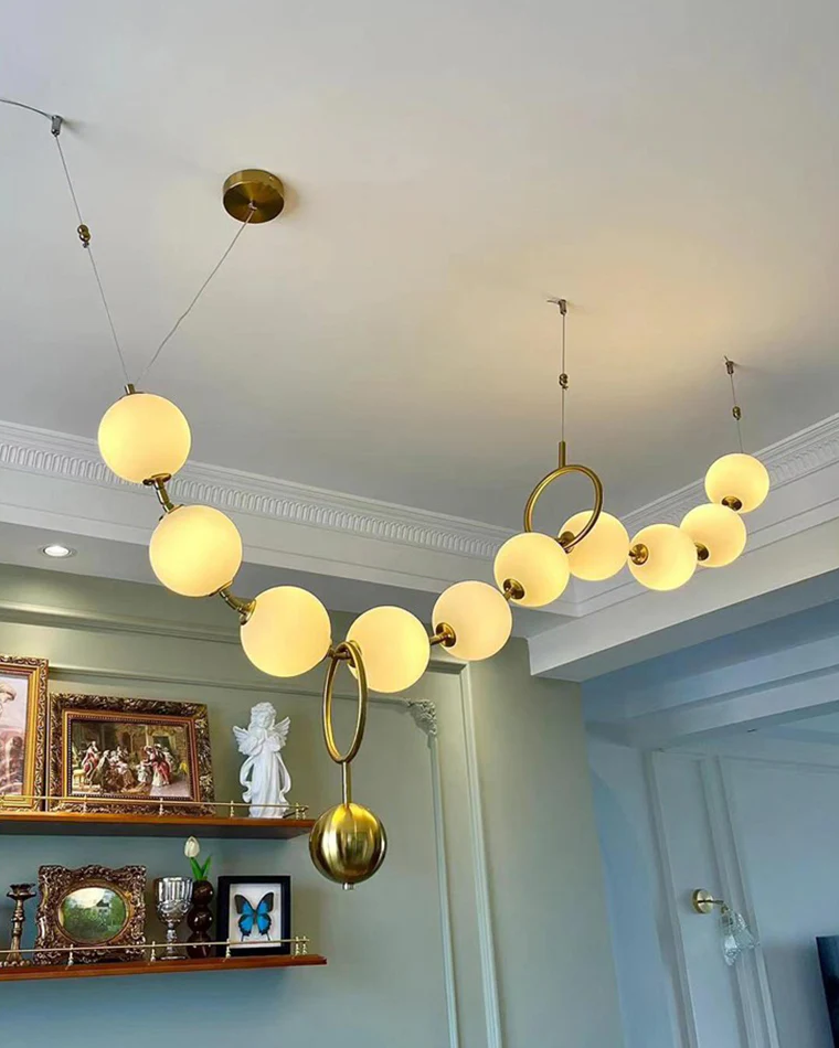 WOMO Adjustable Pearl Chandelier-WM2936 - Image 23