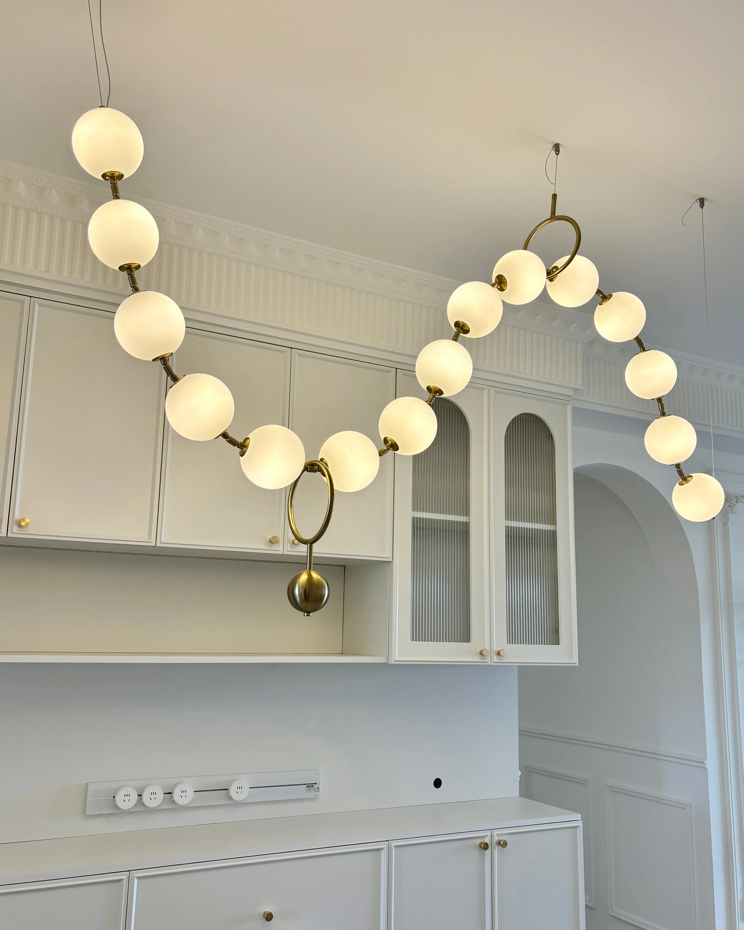 WOMO Adjustable Pearl Chandelier-WM2936 - Image 25