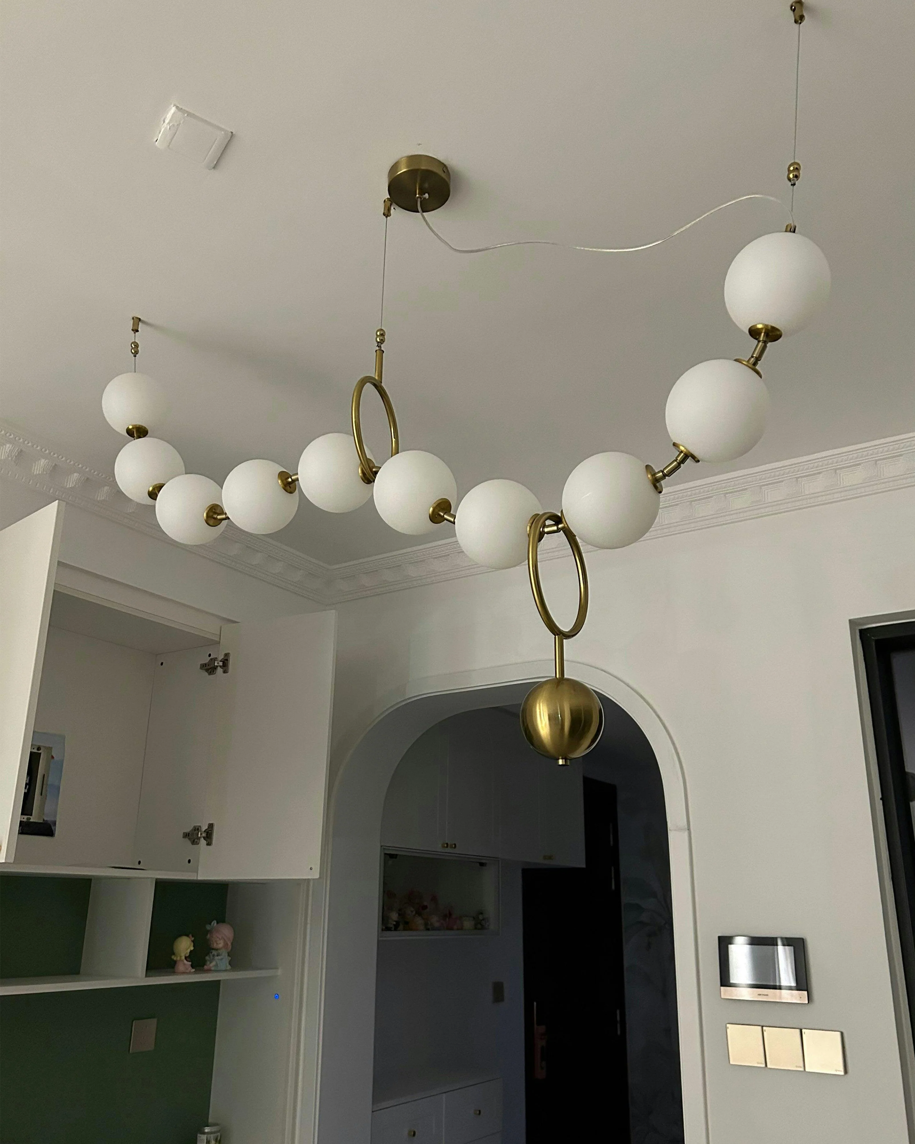 WOMO Adjustable Pearl Chandelier-WM2936 - Image 27