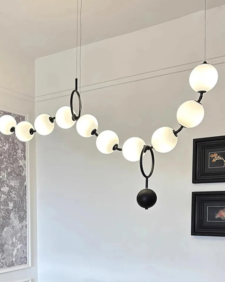 WOMO Adjustable Pearl Chandelier-WM2936 - Image 31