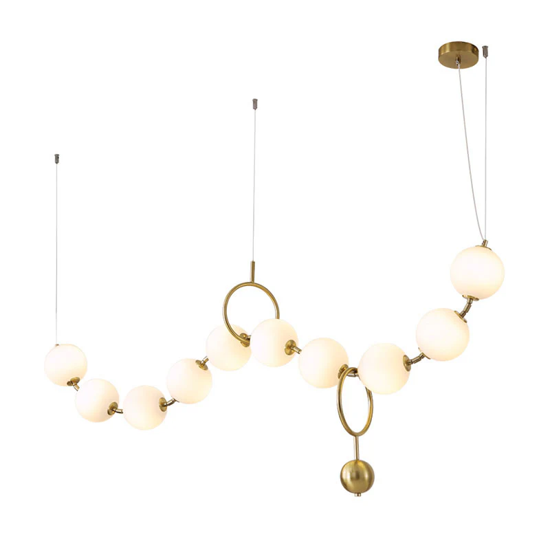 WOMO Adjustable Pearl Chandelier-WM2936 - Image 48