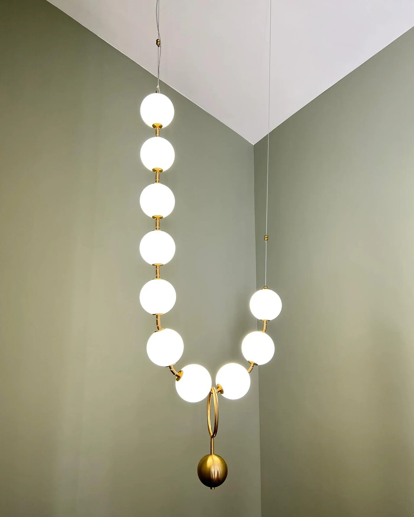 WOMO V-Pearl Adjustable Chandelier-WM2938 - Image 20