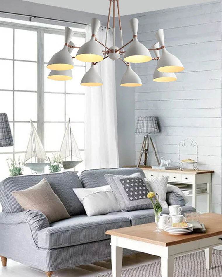 WOMO Adjustable Shaded Chandelier-WM2528 - Image 5