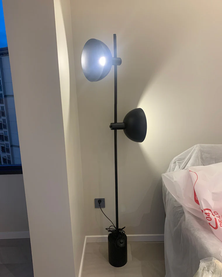 WOMO Adjustable 2-bulb Studio Floor Lamp-WM7022 - Image 17