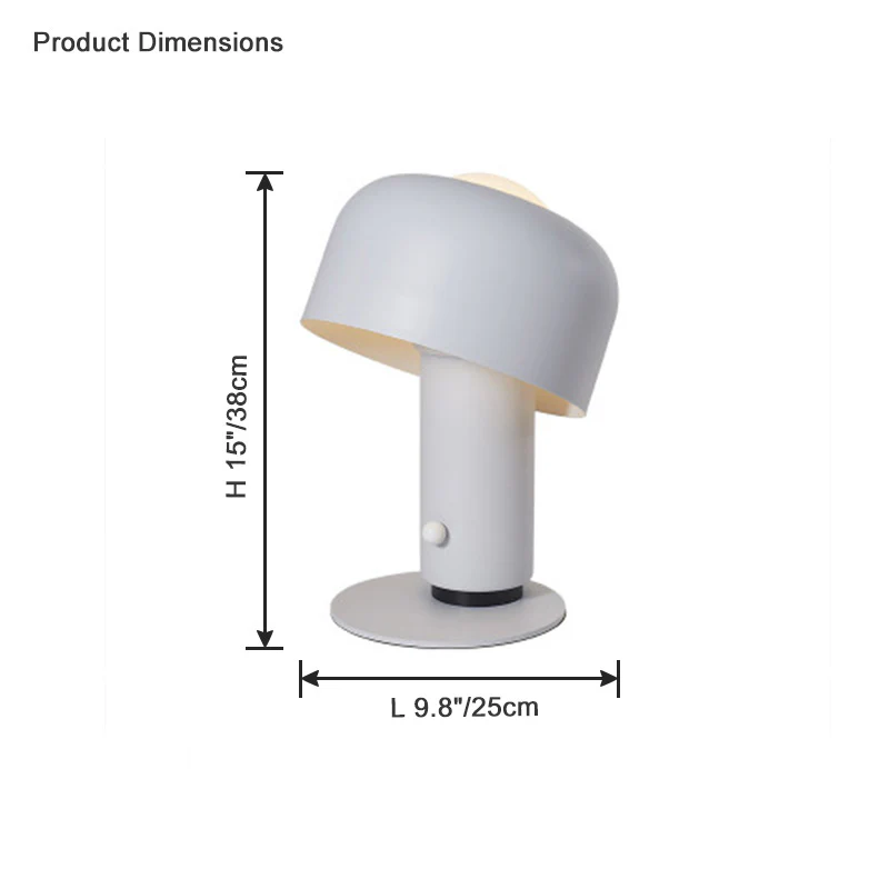 WOMO Adjustable Round Cylinder Table Light-WM8030 - Image 12