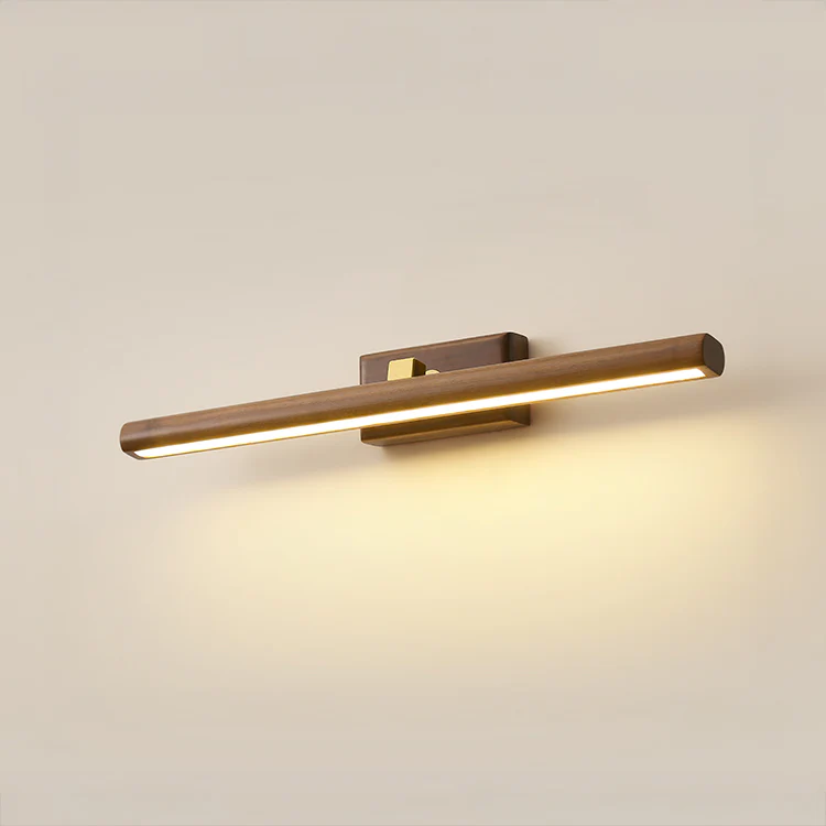 WOMO Adjustable Walnut Linear Wall Sconce-WM6127 - Image 14