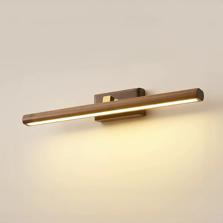WOMO Adjustable Walnut Linear Wall Sconce-WM6127 - Image 16
