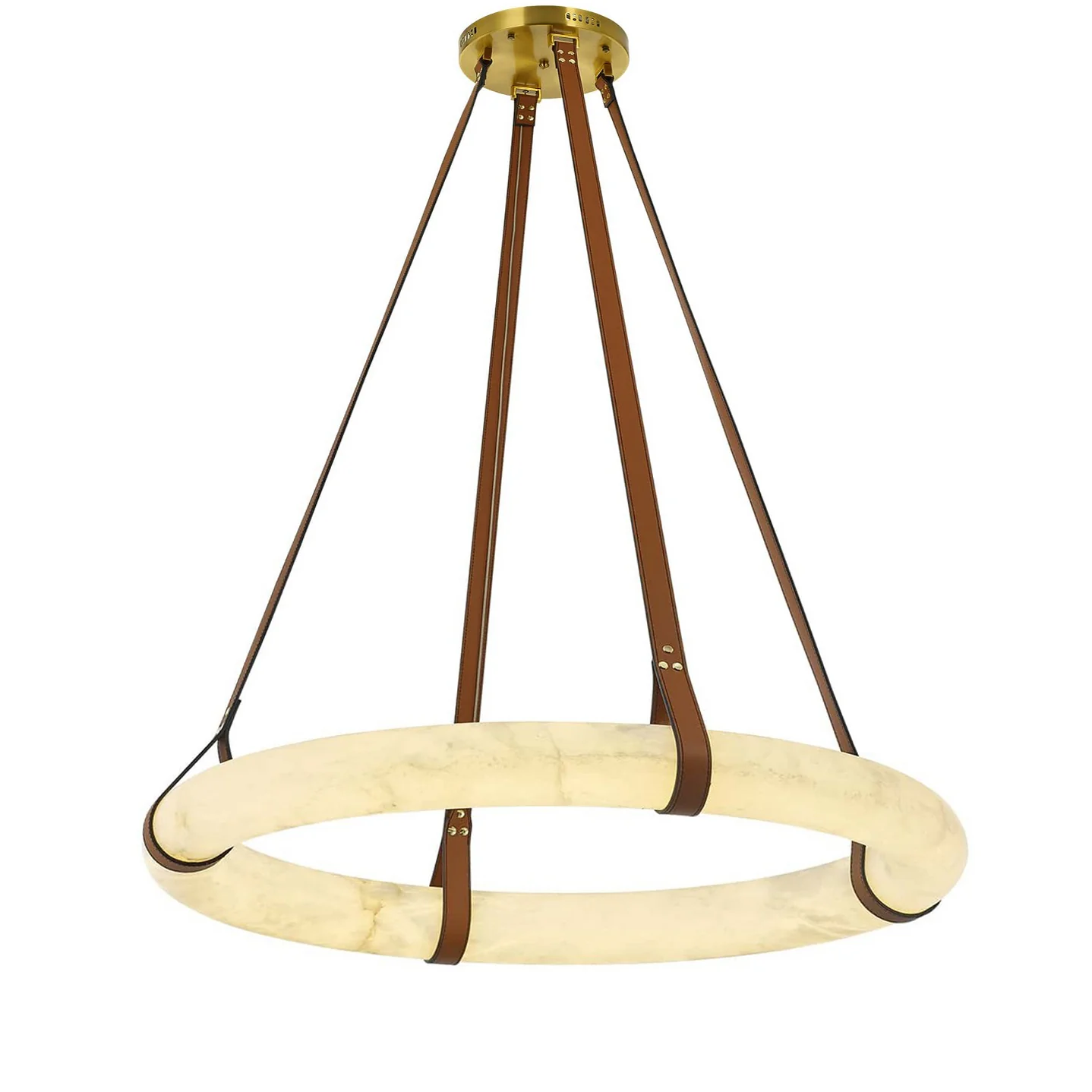 WOMO Alabaster Circular LED Chandelier-WM2874 - Image 27