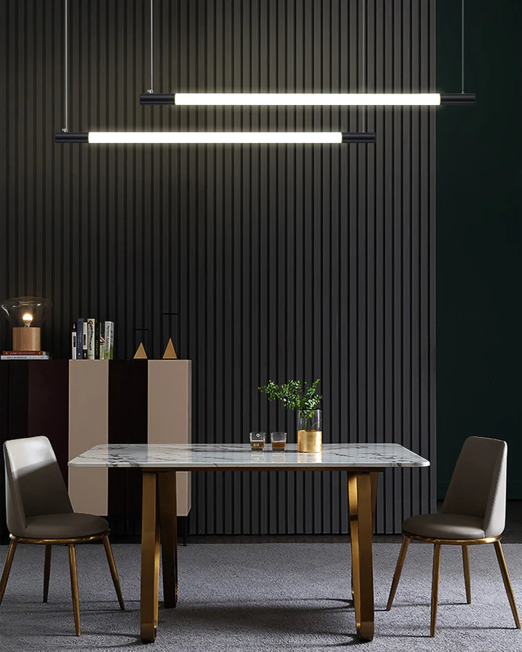 WOMO Alabaster Dimmable Linear Chandelier-WM2880 - Image 3