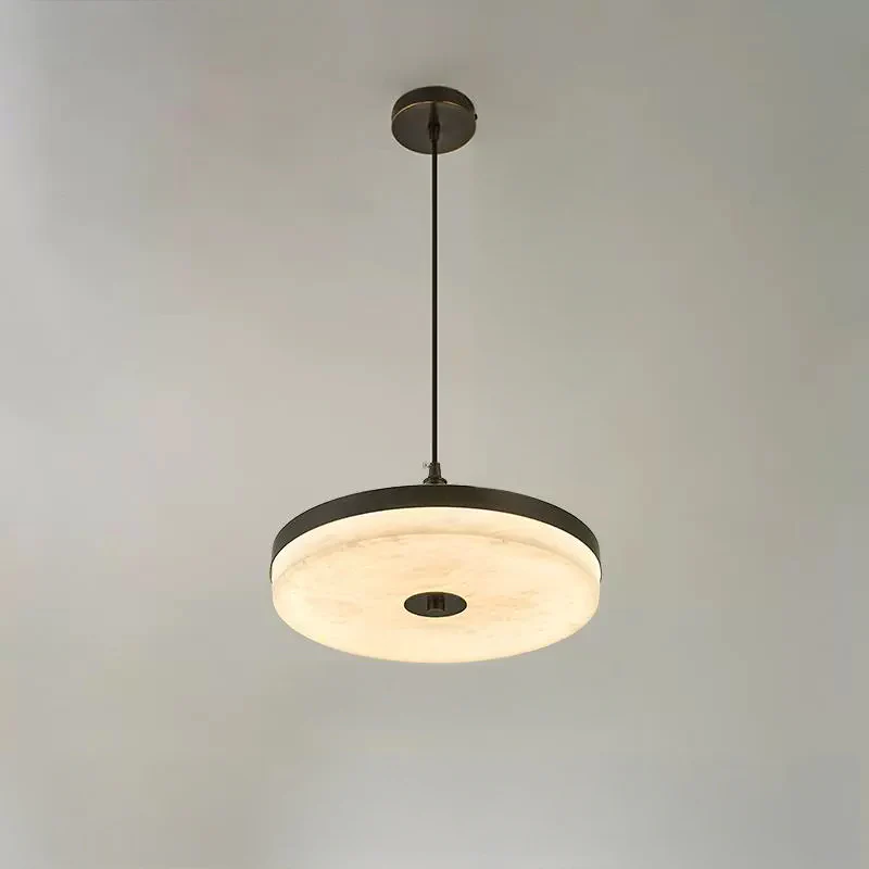 WOMO Disc Alabaster Pendant Light-WM2870 - Image 10