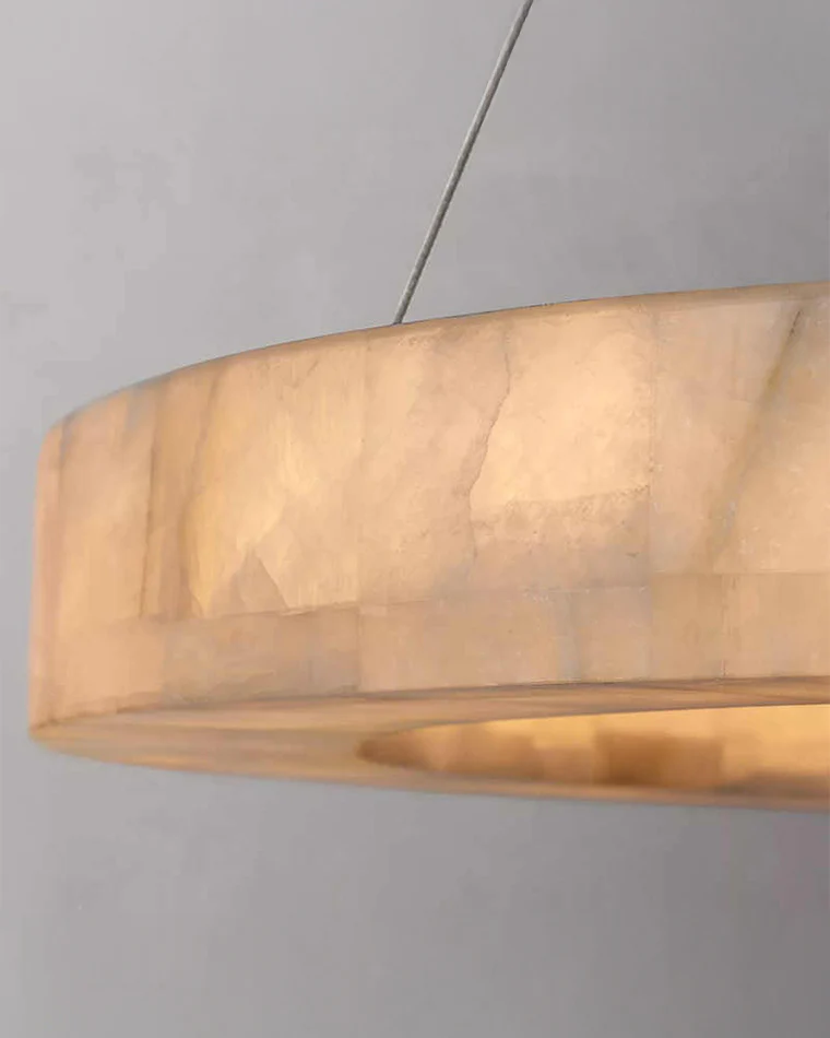 WOMO Alabaster Circular Chandelier-WM2803 - Image 6