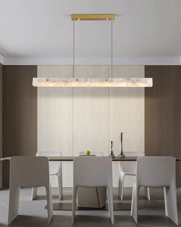WOMO Linear Alabaster Chandelier-WM2833 - Image 2