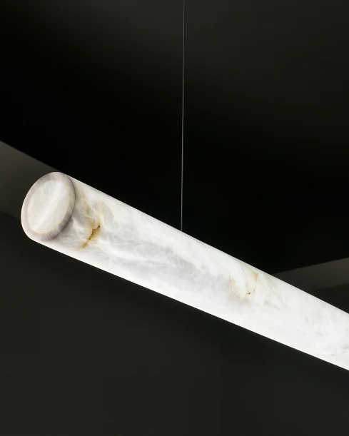 WOMO Alabaster Tube Linear Chandelier-WM2876 - Image 12