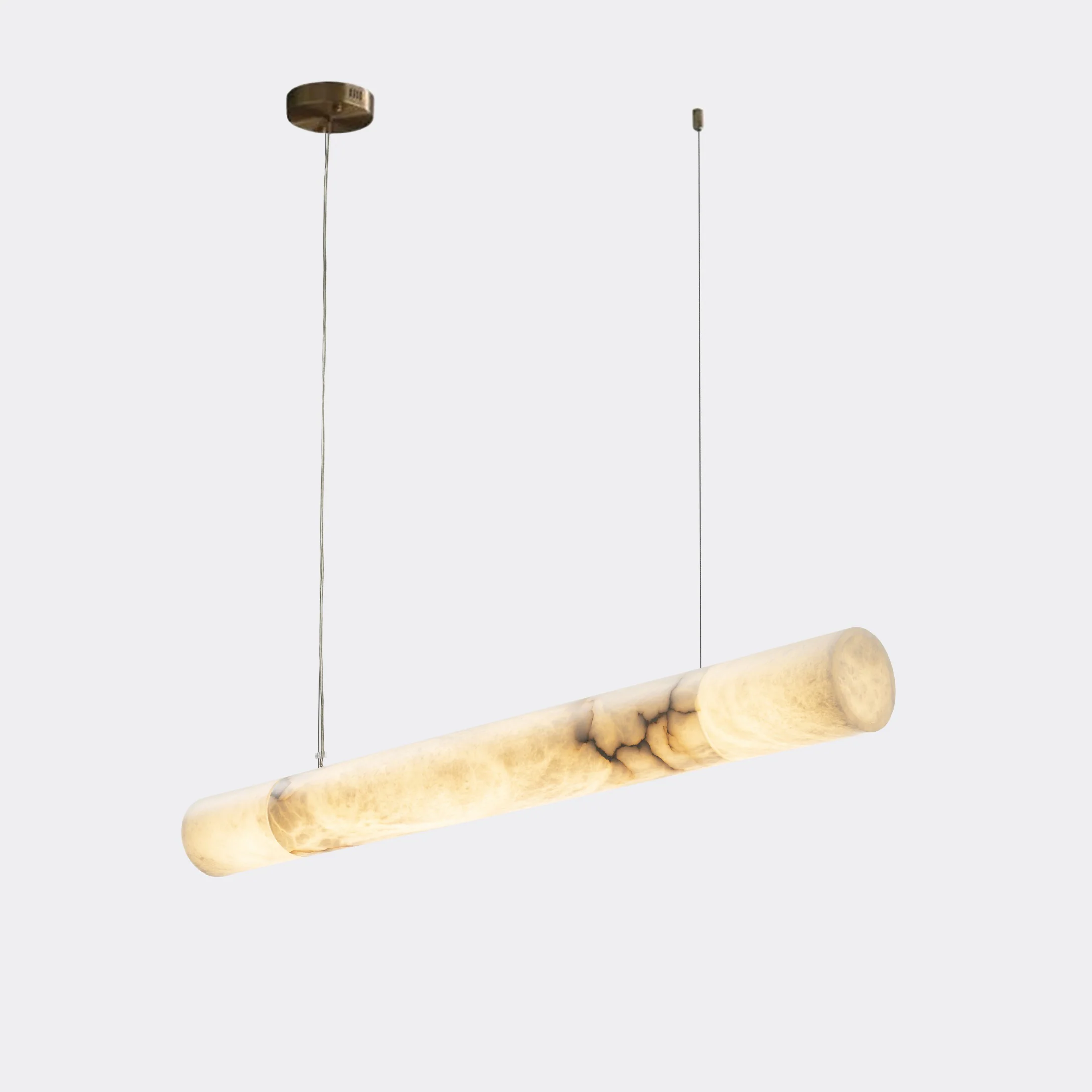 WOMO Alabaster Tube Linear Chandelier-WM2876 - Image 13