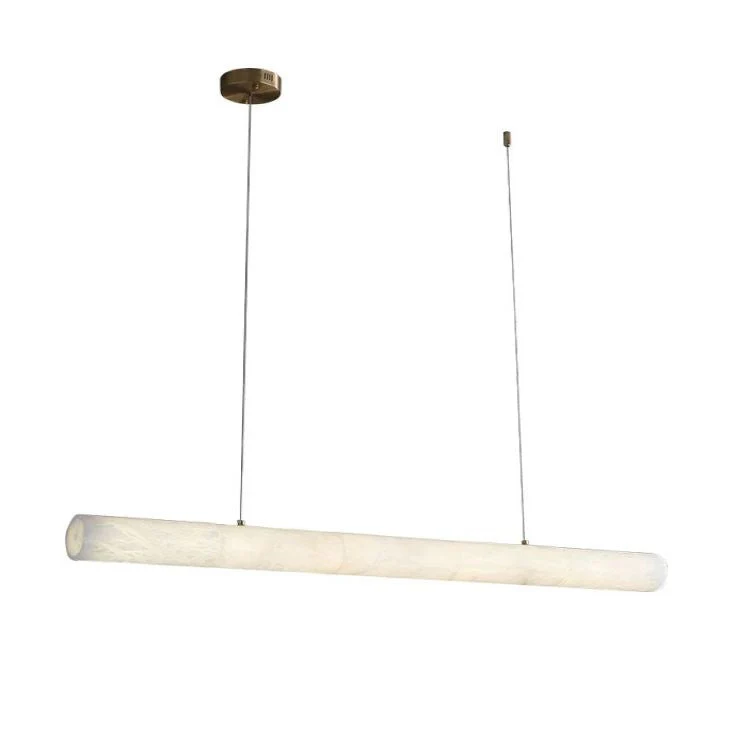 WOMO Alabaster Tube Linear Chandelier-WM2876 - Image 17
