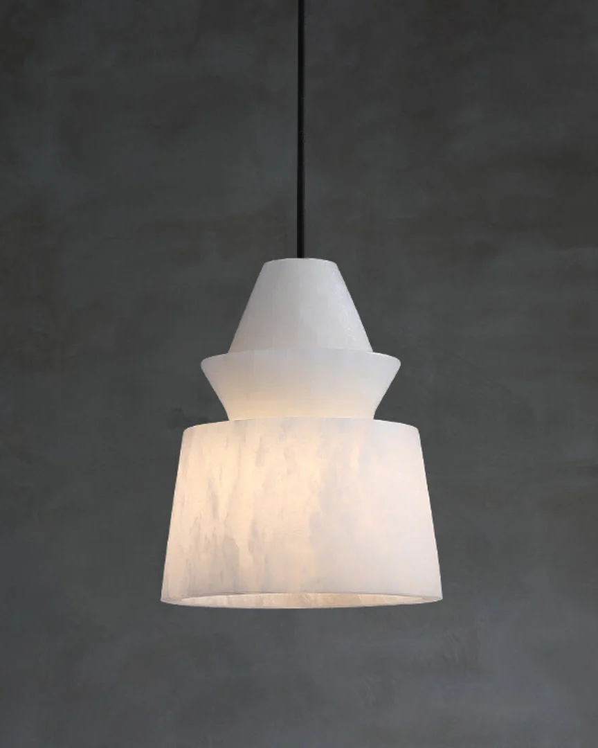 WOMO Alabaster Pendant Light-WM2897 - Image 11