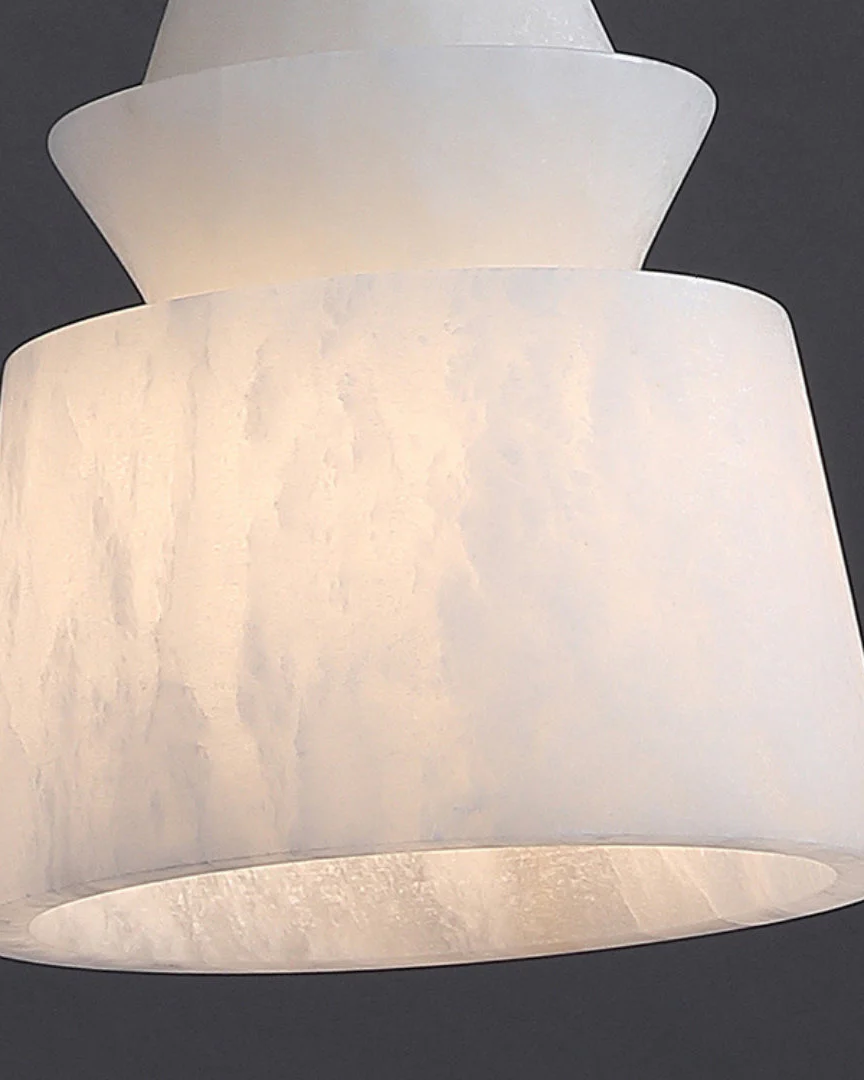 WOMO Alabaster Pendant Light-WM2897 - Image 13