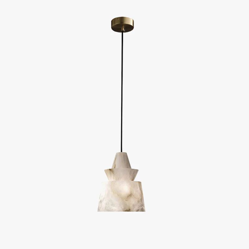WOMO Alabaster Pendant Light-WM2897 - Image 14