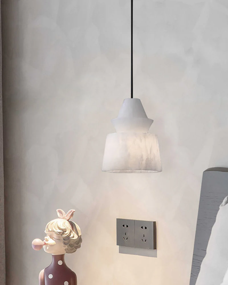 WOMO Alabaster Pendant Light-WM2897 - Image 4