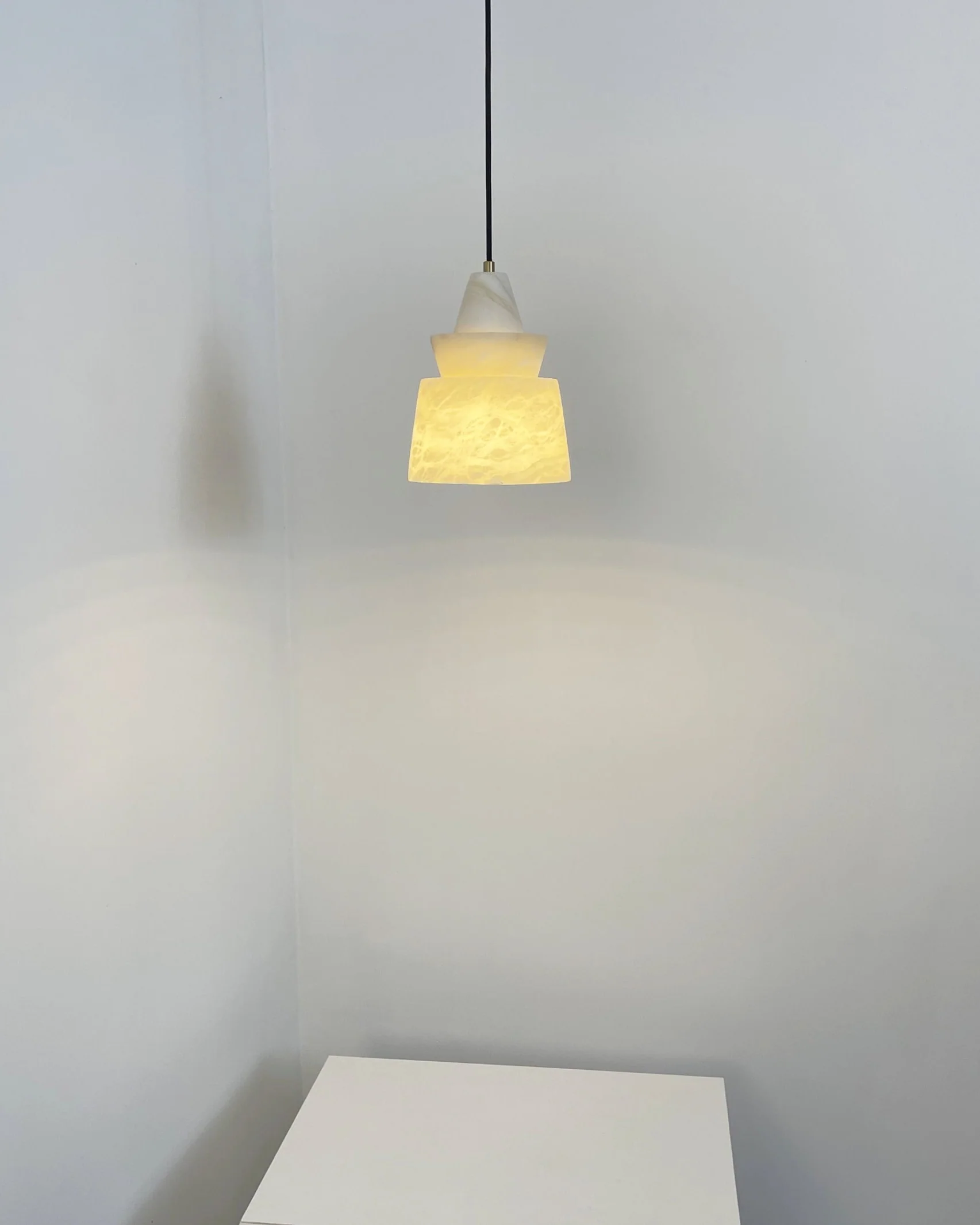 WOMO Alabaster Pendant Light-WM2897 - Image 5