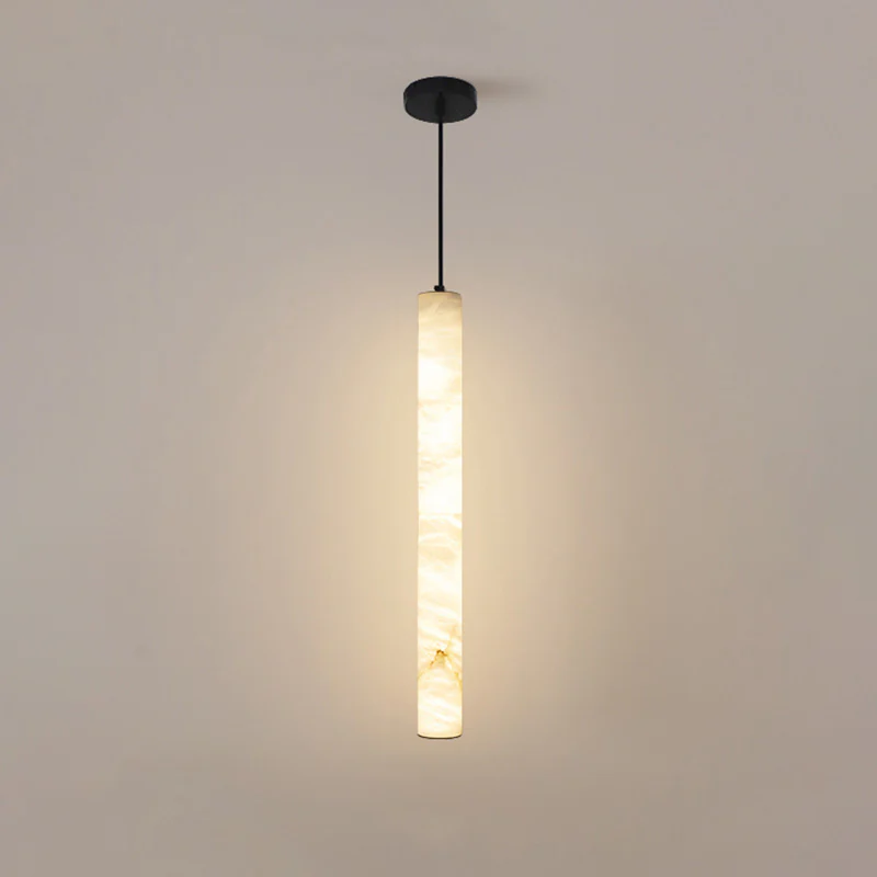 WOMO Alabaster Tube Dining Room Pendant Light-WM2882 - Image 23