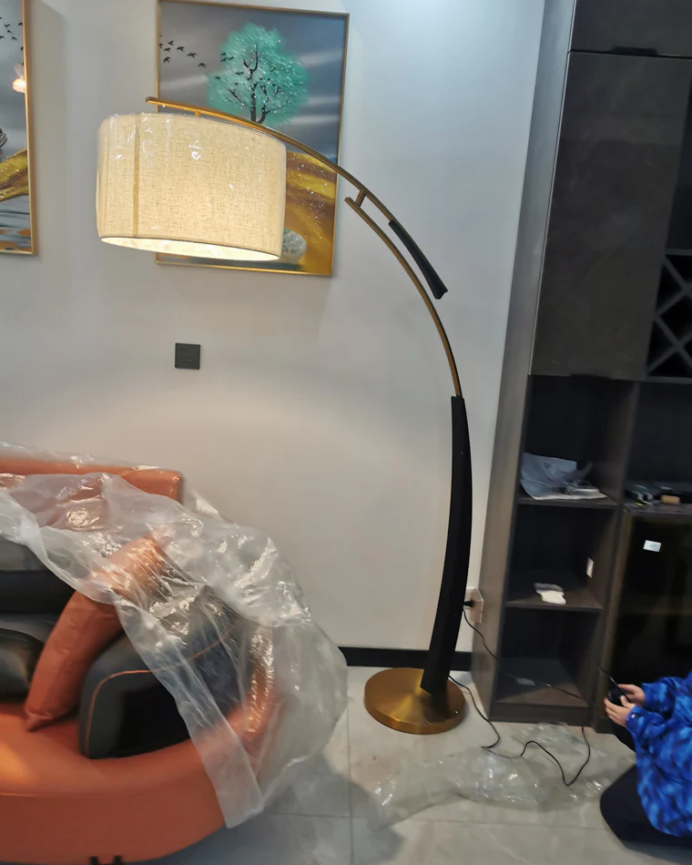 WOMO Arc Floor Lamp-WM7038 - Image 36