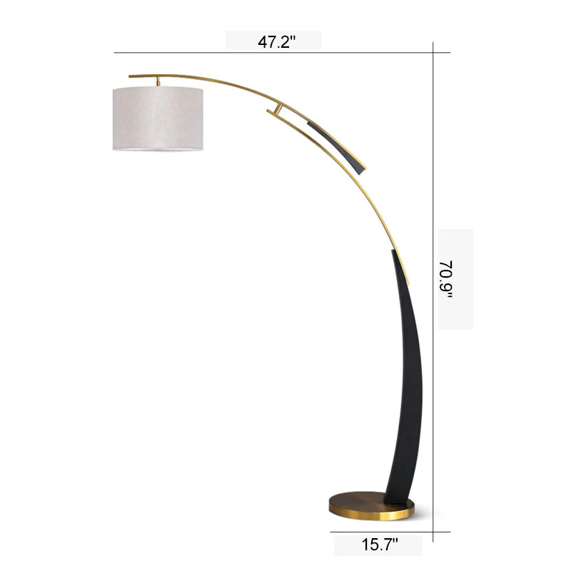WOMO Arc Floor Lamp-WM7038 - Image 57