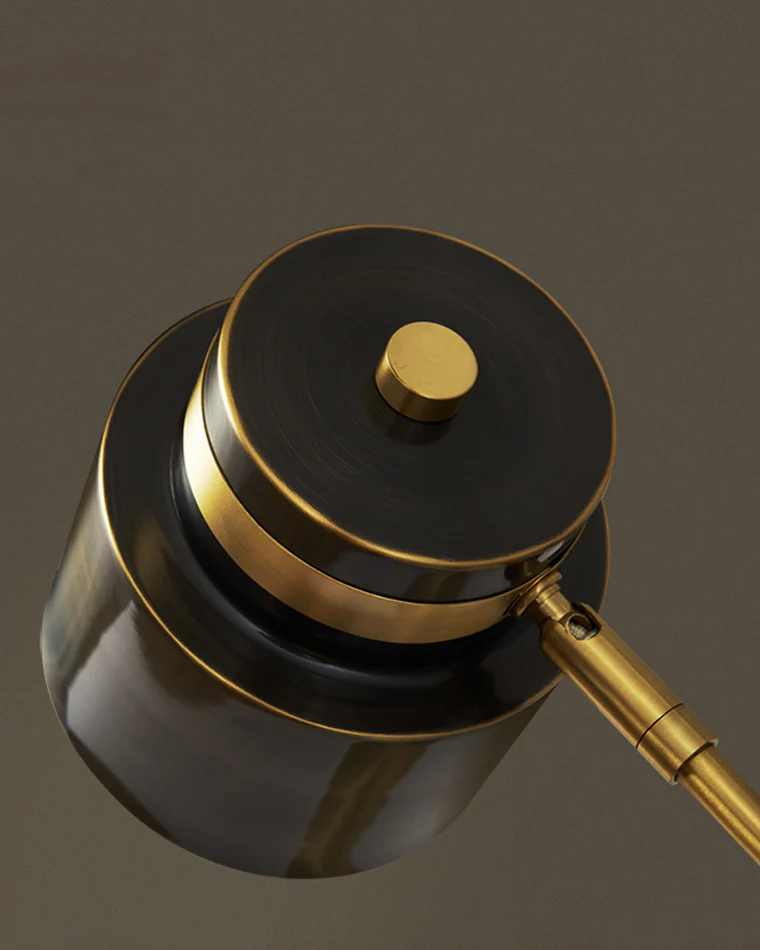 WOMO Elegant Arc Brass Reading Desk Lamp-WM8035 - Image 5