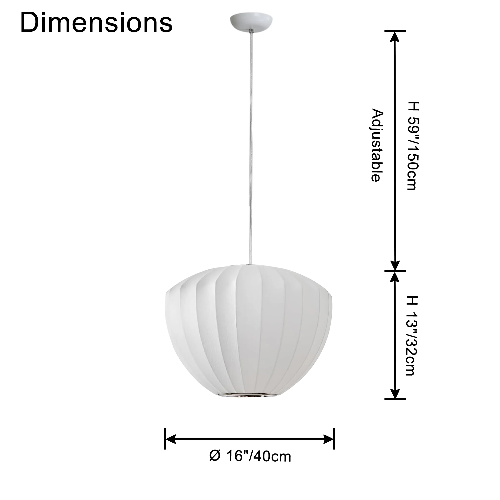 WOMO Apple Silk Pendant Light-WM2960 - Image 16