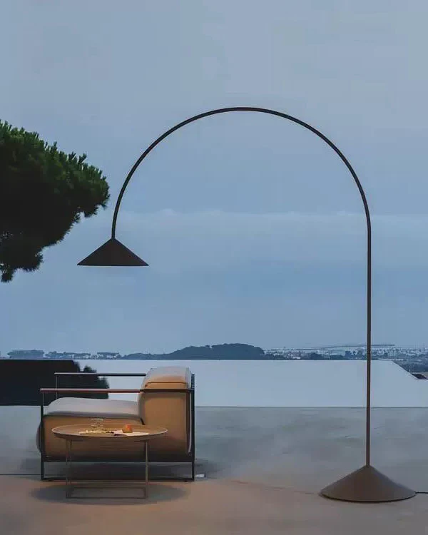WOMO Arc Cone Floor Lamp-WM7139 - Image 2