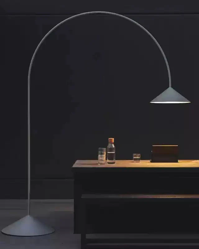 WOMO Arc Cone Floor Lamp-WM7139 - Image 3