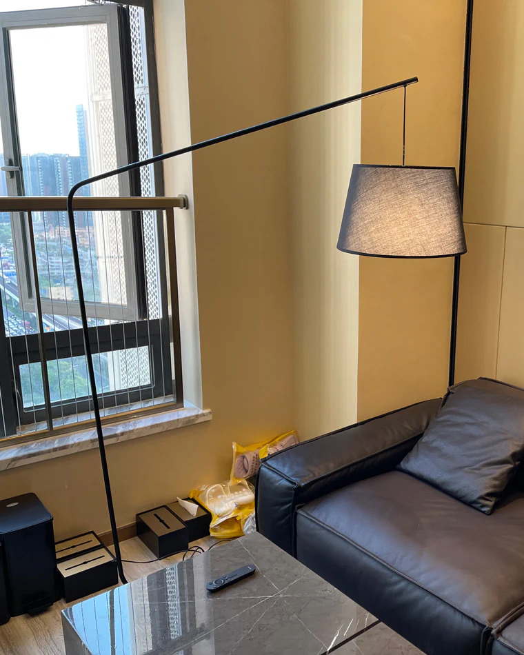 WOMO Hanging Arc Floor Lamp-WM7028 - Image 33