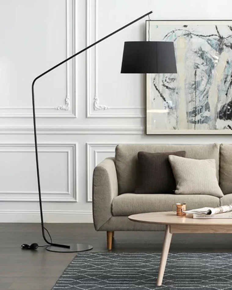 WOMO Hanging Arc Floor Lamp-WM7028 - Image 49
