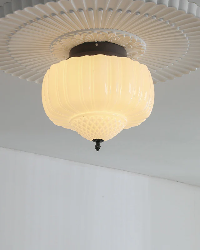 WOMO Art Deco Glass Ceiling Light-WM1121 - Image 7