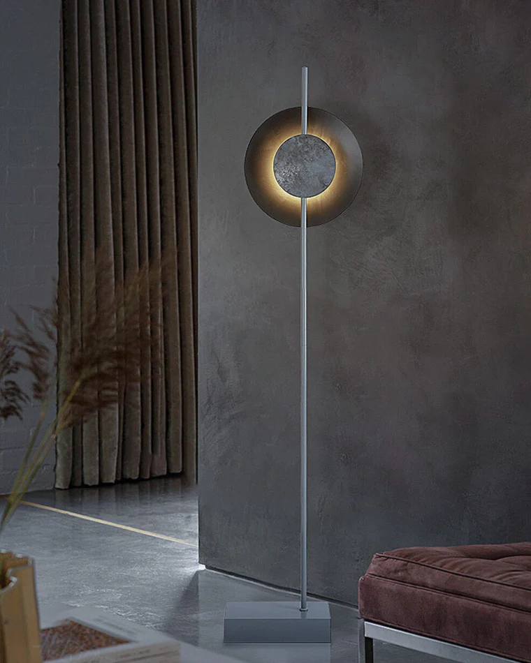 WOMO Solar Eclipse Round Floor Lamps-WM7040 - Image 11
