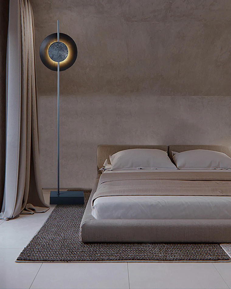 WOMO Solar Eclipse Round Floor Lamps-WM7040 - Image 8