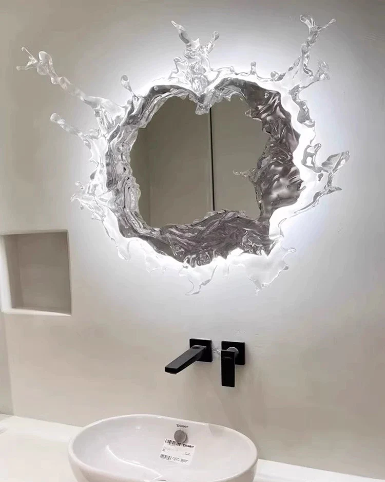 WOMO Art Wall Mirror with Light-WM6152 - Image 10